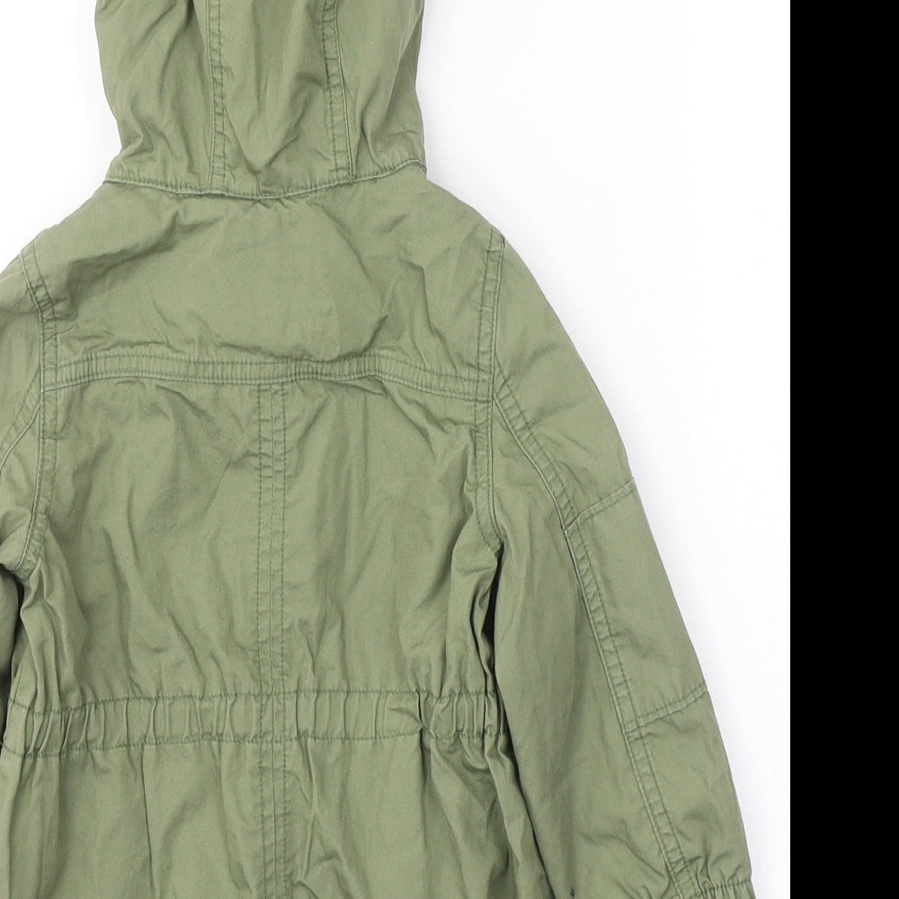 Gap Girls Green   Trench Coat Coat Size 2 Years  Zip