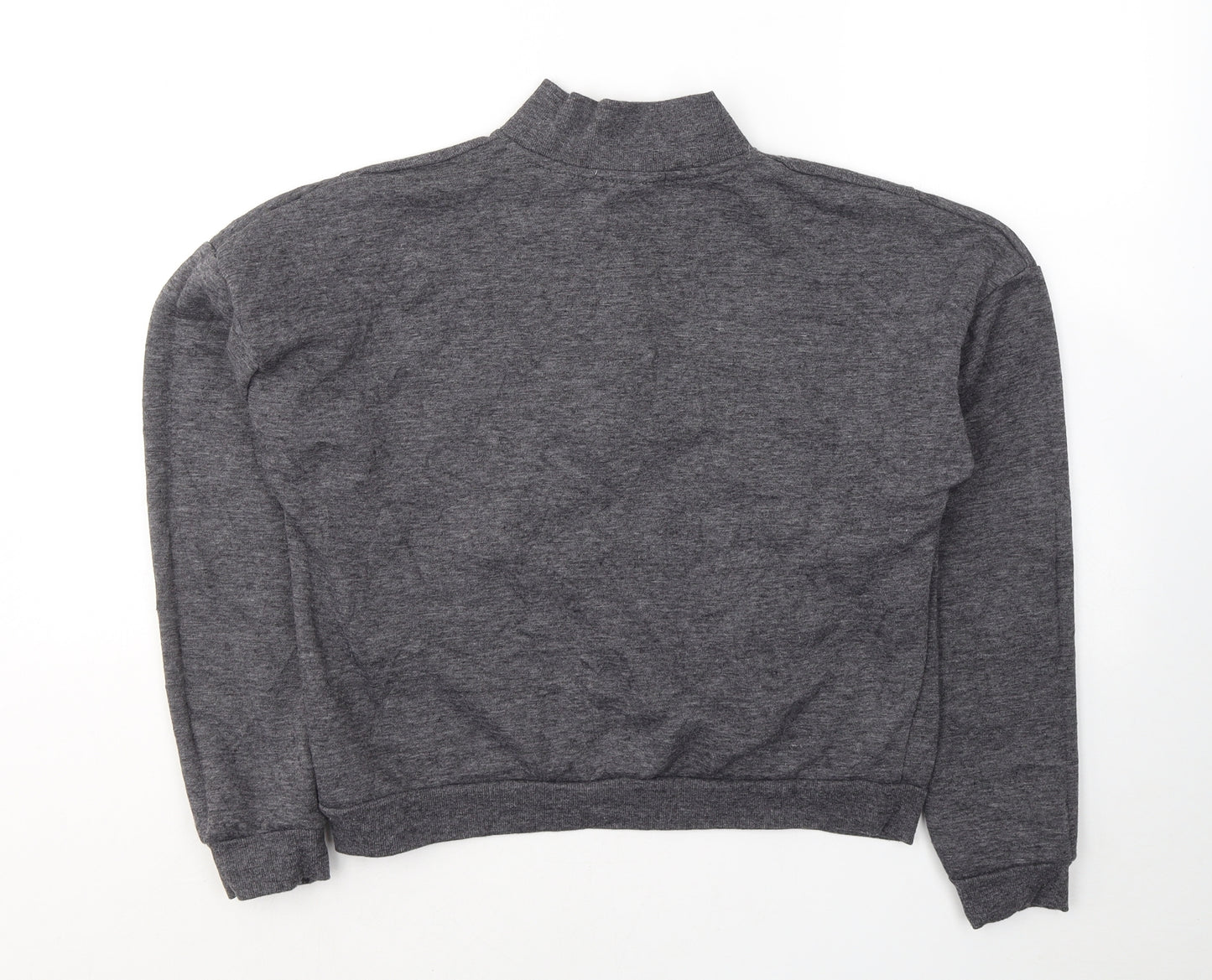 Primark Womens Grey  Cotton Pullover Sweatshirt Size 6  Pullover