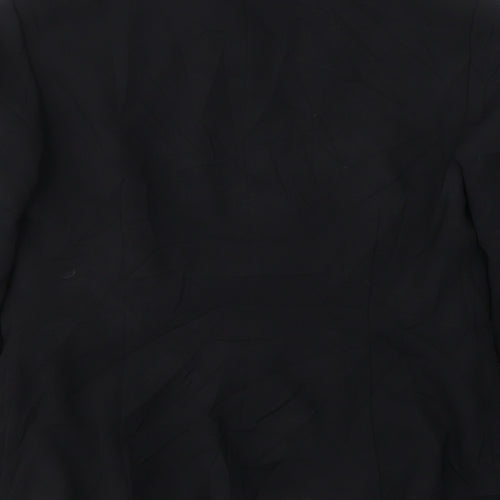 Planet Womens Black  Triacetate Jacket Blazer Size 12