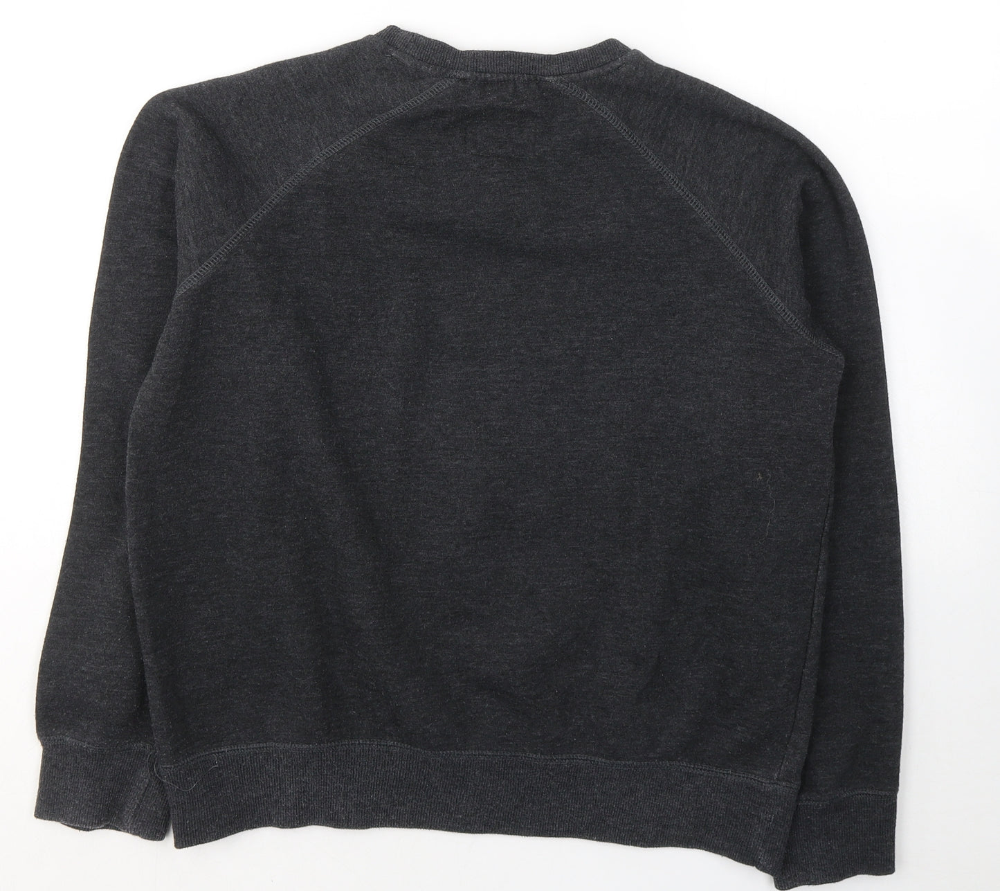 Cedar Wood State Mens Grey  Cotton Pullover Sweatshirt Size M