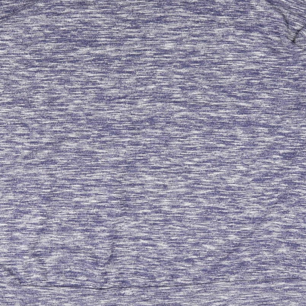 George Womens Blue  Polyester Jersey T-Shirt Size 22 Round Neck
