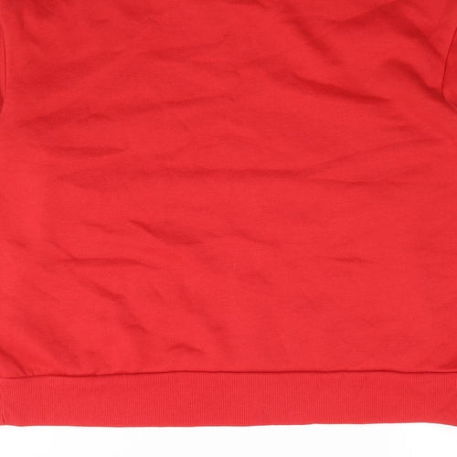 Primark Womens Red  Polyester Pullover Sweatshirt Size 2XS  Pullover