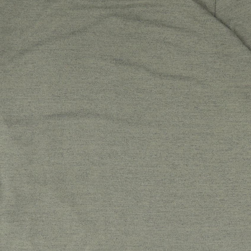 New Look  Womens Green  Polyester Jersey T-Shirt Size 12 Scoop Neck
