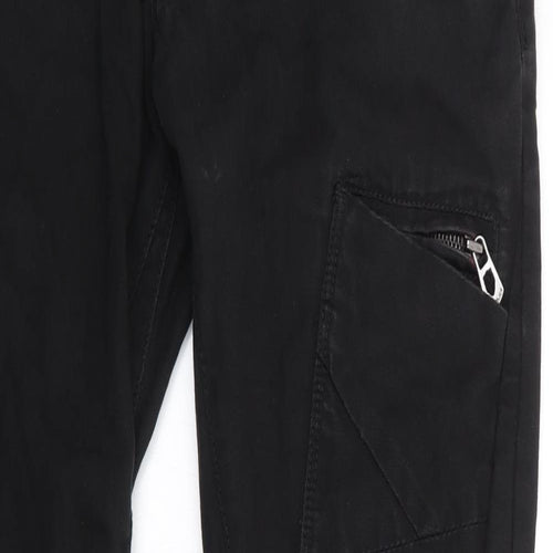 883 Police Mens Black  Cotton Skinny Jeans Size 30 L31 in Regular Button
