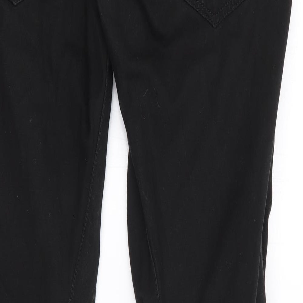 883 Police Mens Black  Cotton Skinny Jeans Size 30 L31 in Regular Button