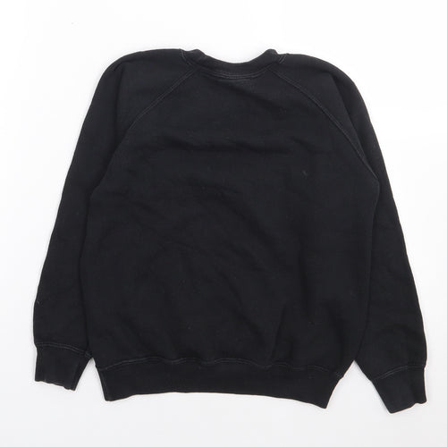 ABSOLUTE CULT Girls Black  Cotton Pullover Sweatshirt Size M  Pullover - Harry Potter
