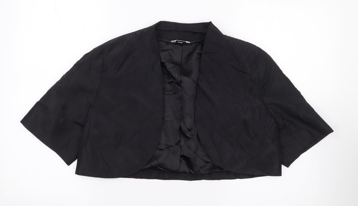 Klass Womens Black   Jacket  Size 14
