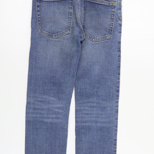 Gap Boys Blue  Cotton Skinny Jeans Size 8 Years  Regular Zip