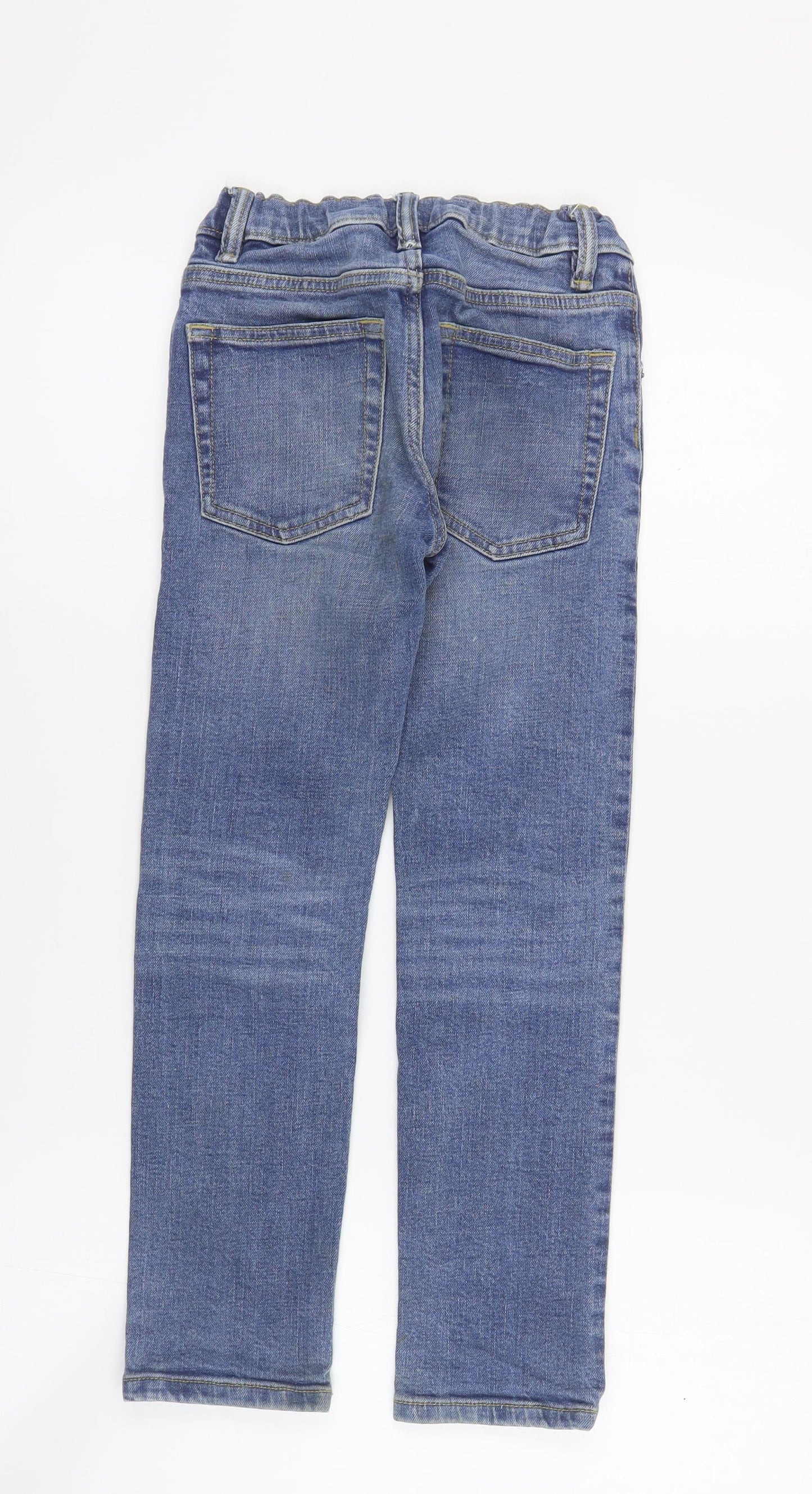 Gap Boys Blue  Cotton Skinny Jeans Size 8 Years  Regular Zip