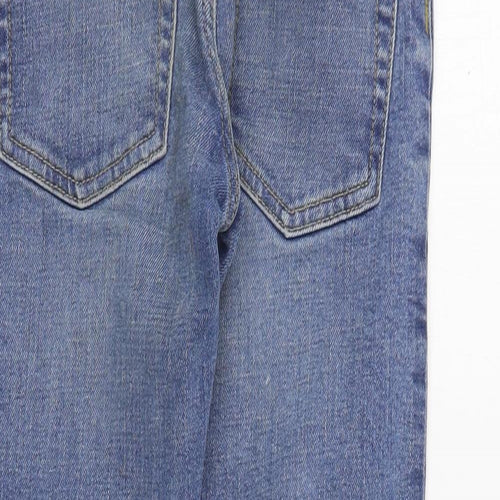 Gap Boys Blue  Cotton Skinny Jeans Size 8 Years  Regular Zip