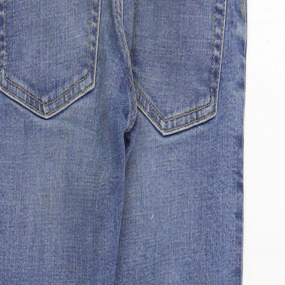 Gap Boys Blue  Cotton Skinny Jeans Size 8 Years  Regular Zip