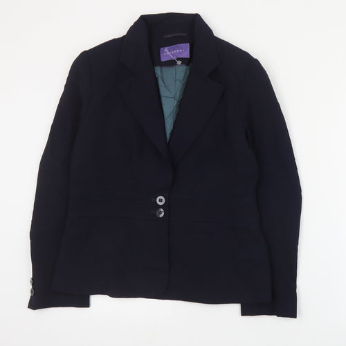 Autonomy Womens Blue   Jacket Blazer Size 12  Button