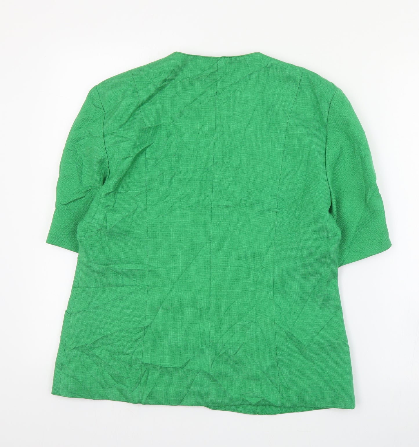 Preworn Womens Green   Jacket  Size 12  Button