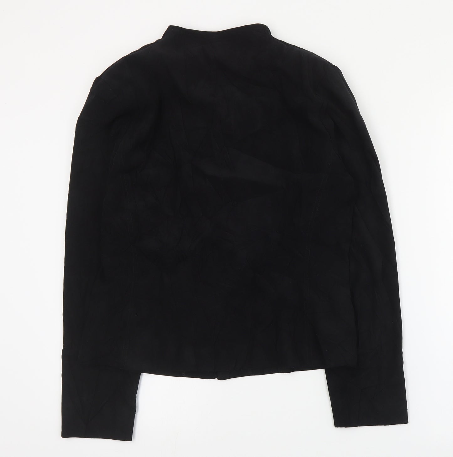 Roman Womens Black   Jacket  Size 12  Zip