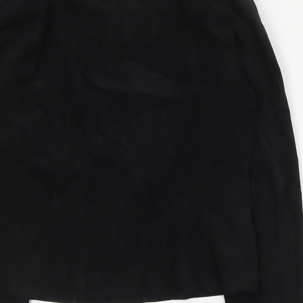 Roman Womens Black   Jacket  Size 12  Zip