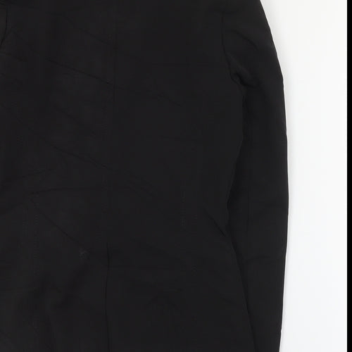 Primark Womens Black  Polyester Jacket Suit Jacket Size 10