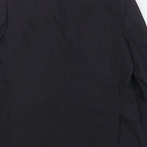 Marks and Spencer Mens Grey  Wool Jacket Suit Jacket Size 42