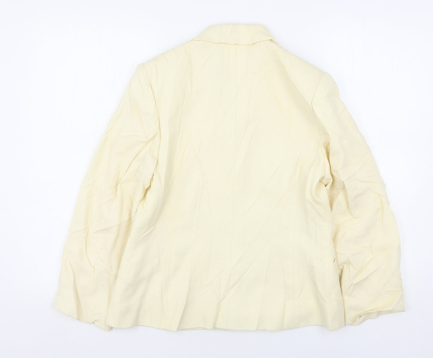 Country Casuals Womens Beige  Wool Jacket Blazer Size 10