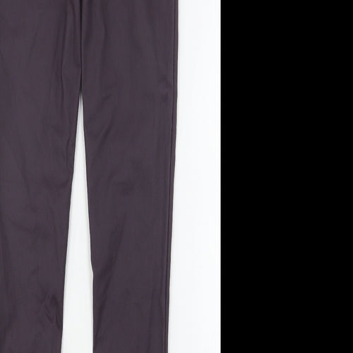 F&F Womens Purple  Viscose Skinny Jeans Size 10 L31 in Regular