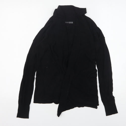 Atmosphere Womens Black V-Neck  Viscose Cardigan Jumper Size 10
