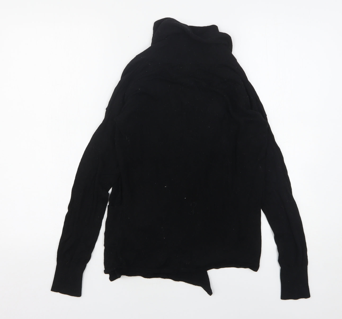 Atmosphere Womens Black V-Neck  Viscose Cardigan Jumper Size 10