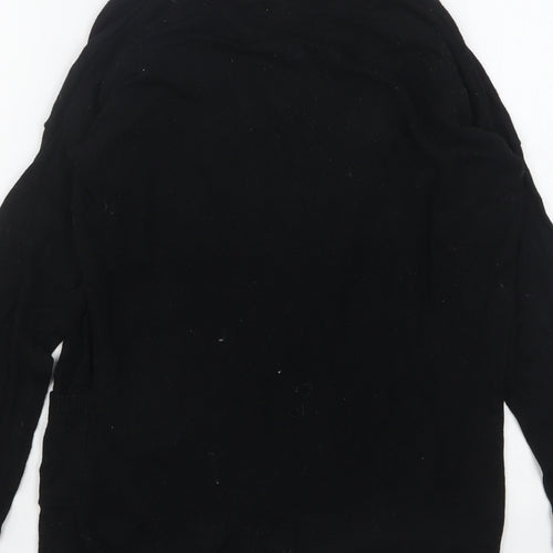 Atmosphere Womens Black V-Neck  Viscose Cardigan Jumper Size 10