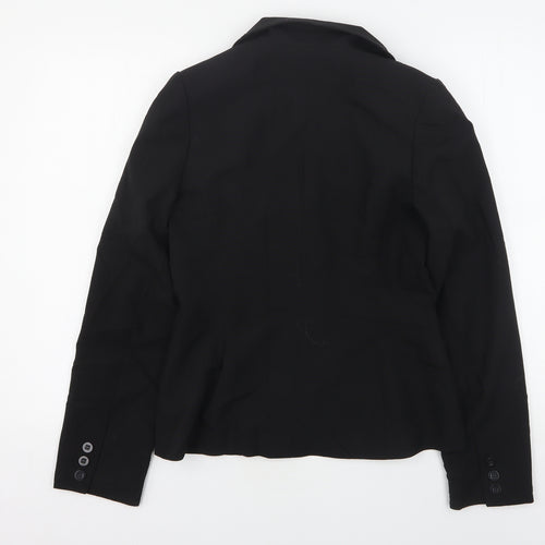 Dorothy Perkins Womens Black  Polyester Jacket Suit Jacket Size 8