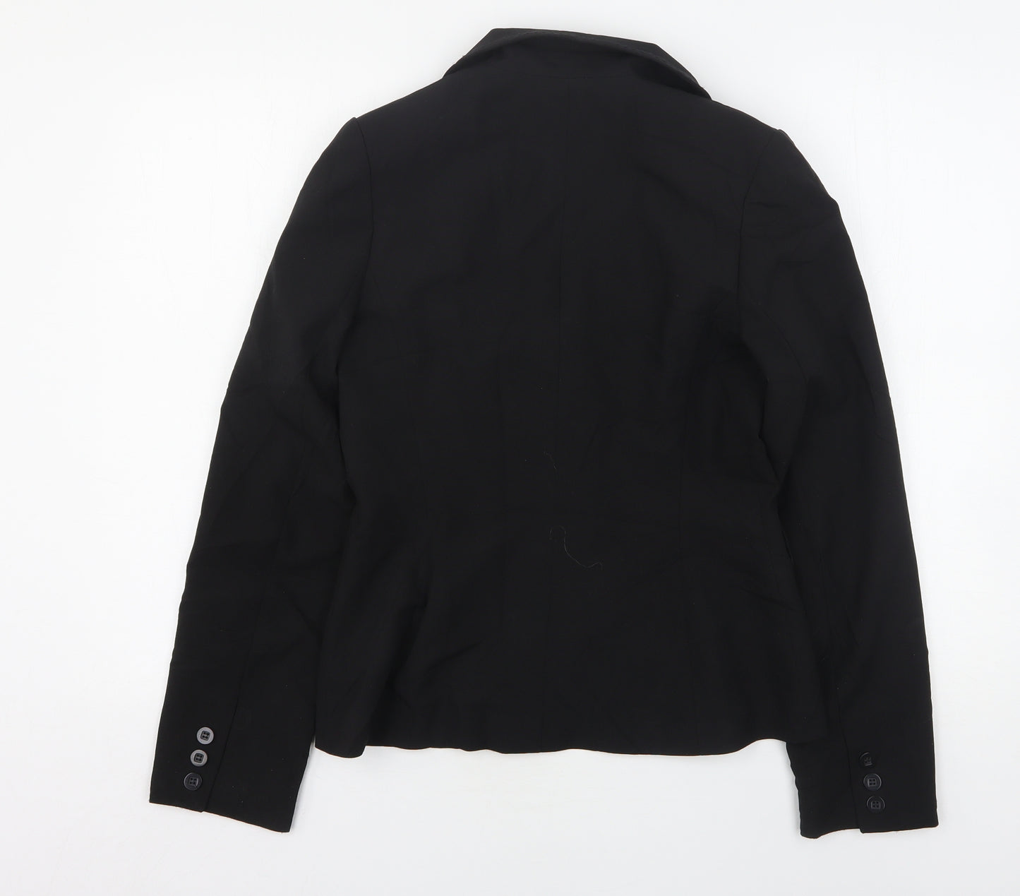 Dorothy Perkins Womens Black  Polyester Jacket Suit Jacket Size 8