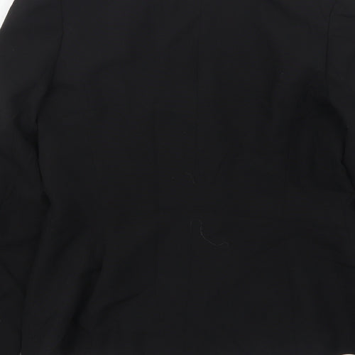 Dorothy Perkins Womens Black  Polyester Jacket Suit Jacket Size 8
