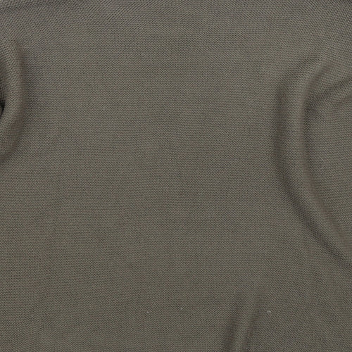 Peacocks Womens Green Round Neck  Acrylic Pullover Jumper Size XL