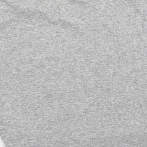 New Look Boys Grey  Cotton Basic T-Shirt Size 8-9 Years Crew Neck  - Chicago