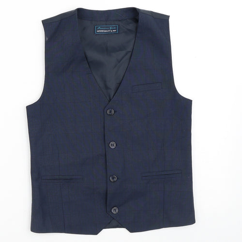 NEXT Boys Blue   Jacket Waistcoat Size 10 Years