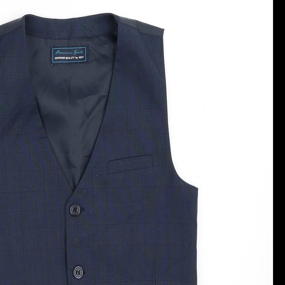 NEXT Boys Blue   Jacket Waistcoat Size 10 Years