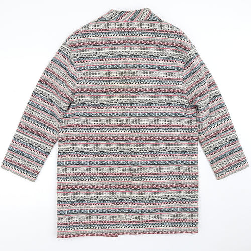 Luke Lovely Womens Multicoloured Geometric  Jacket  Size S