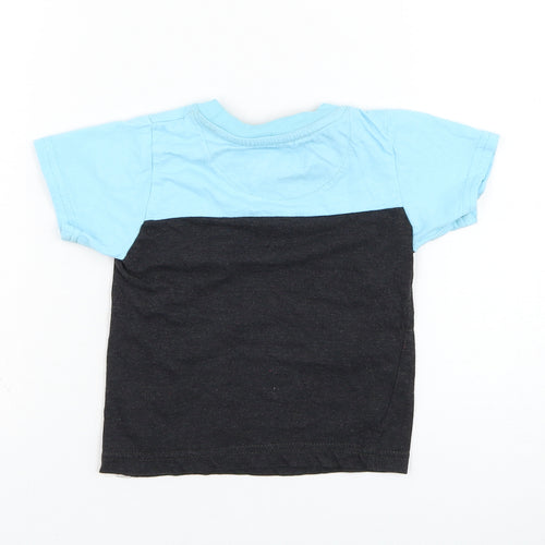 US Polo Assn. Boys Grey  Cotton Basic  Size 2 Years Round Neck Pullover