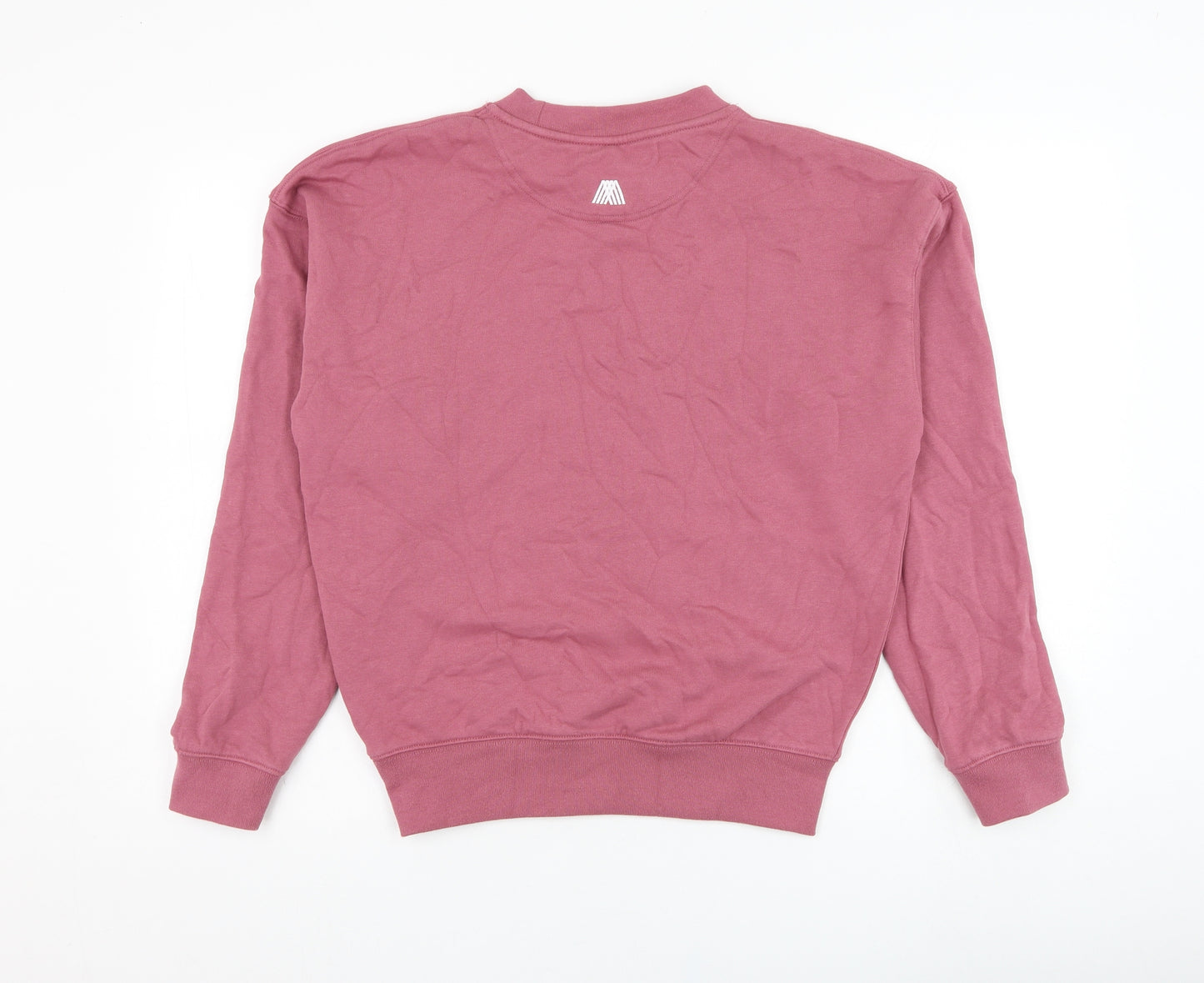 4th Arq Mens Pink  Cotton Pullover Sweatshirt Size XS