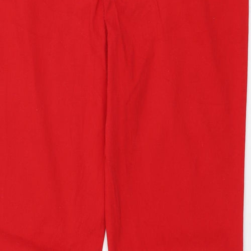 Charles Vogele Womens Red  Cotton Jegging Jeans Size 12 L30 in Slim