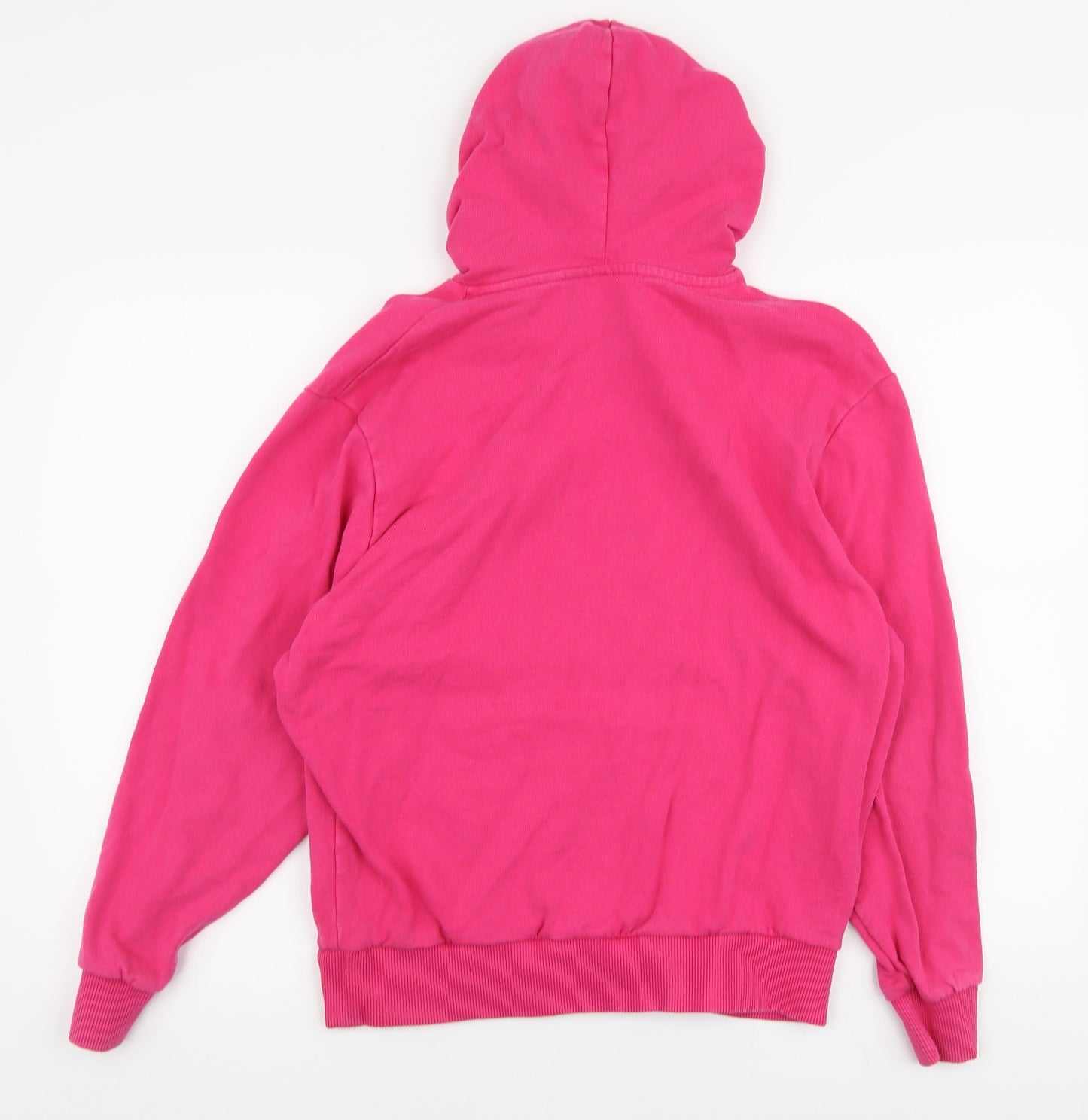 COLLUSION Womens Pink  100% Cotton Pullover Hoodie Size XS  Pullover