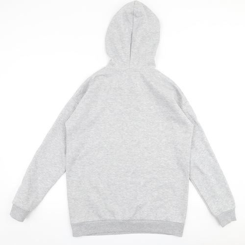 Papaya Womens Grey  Polyester Pullover Hoodie Size S  Pullover