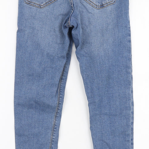 Denim Co Womens Blue  Cotton Skinny Jeans Size 6 L26 in Slim Zip
