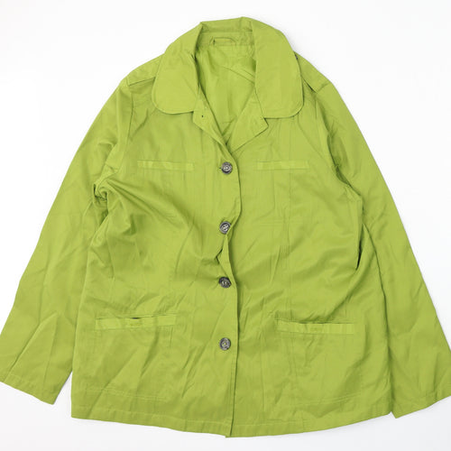 BEING CASUAL Womens Green   Jacket  Size 16