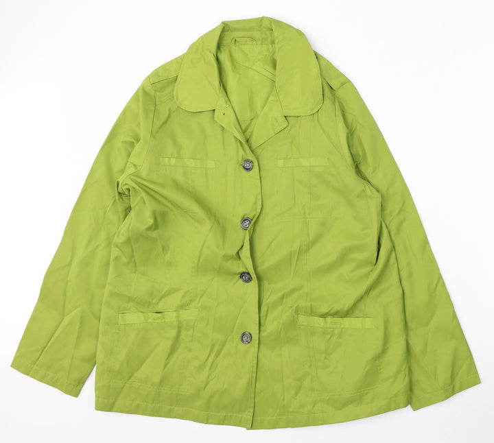BEING CASUAL Womens Green   Jacket  Size 16