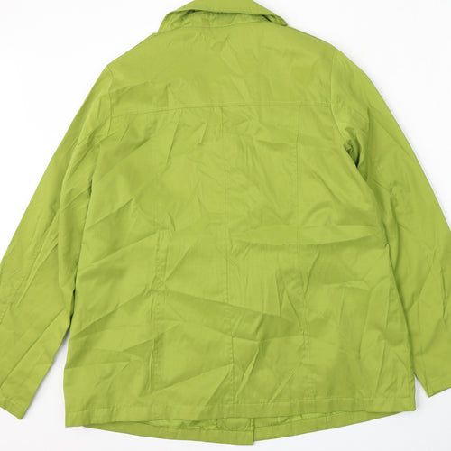 BEING CASUAL Womens Green   Jacket  Size 16