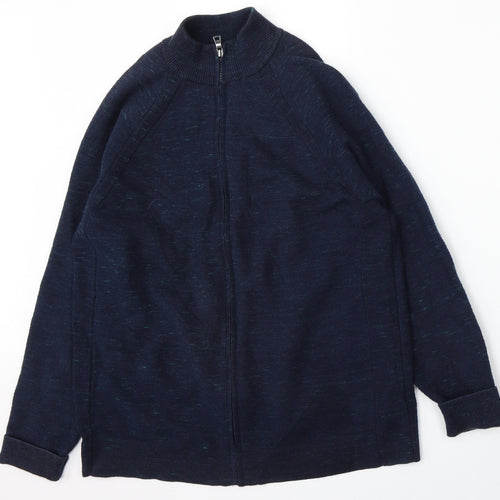 Marks and Spencer Mens Blue   Jacket  Size M  Zip