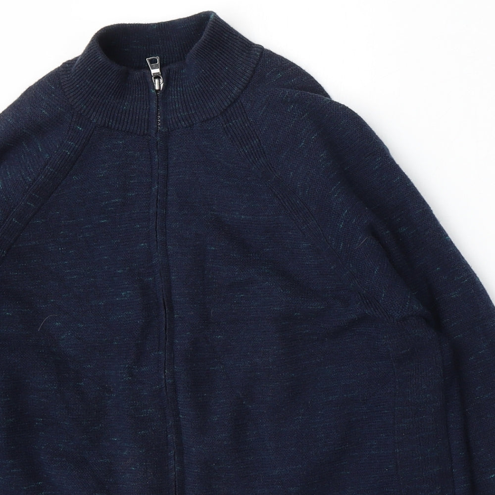 Marks and Spencer Mens Blue   Jacket  Size M  Zip