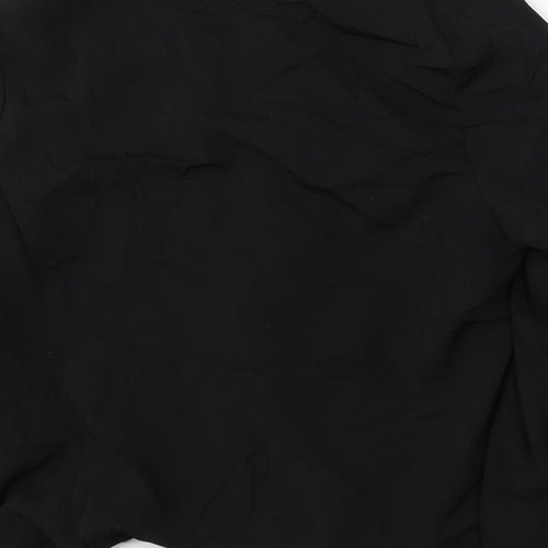 New Look Womens Black  Polyester Jacket Blazer Size 14