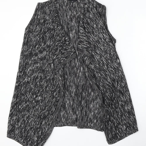 Atmosphere Womens Grey V-Neck  Viscose Vest Jumper Size M