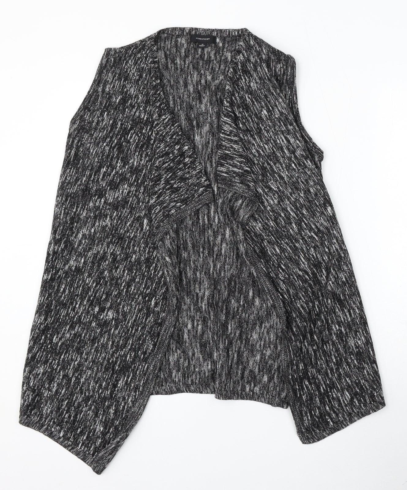 Atmosphere Womens Grey V-Neck  Viscose Vest Jumper Size M