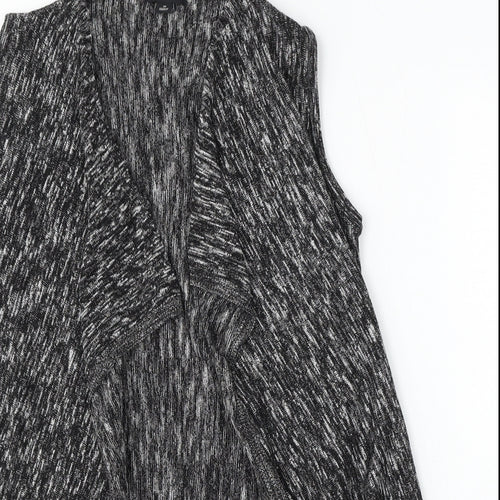 Atmosphere Womens Grey V-Neck  Viscose Vest Jumper Size M