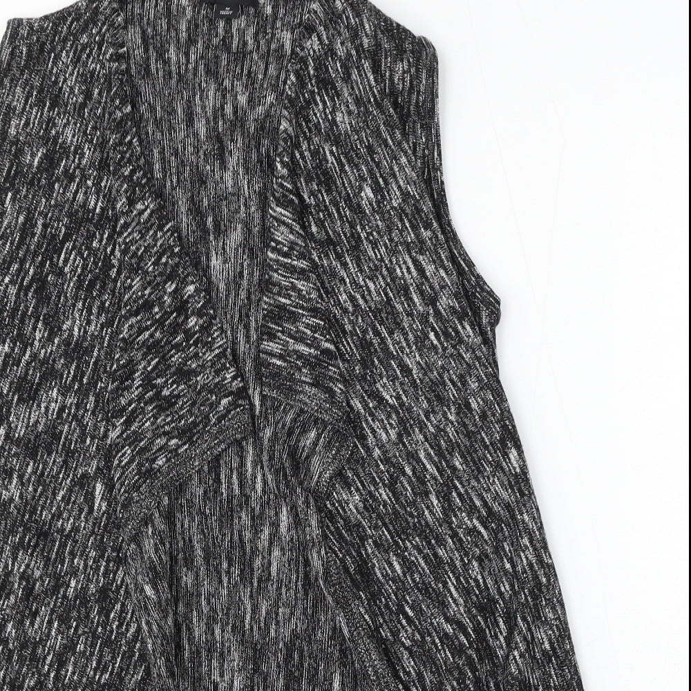 Atmosphere Womens Grey V-Neck  Viscose Vest Jumper Size M